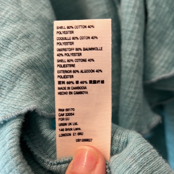 NWT FREE PEOPLE TEAL DREAM WEAVER TANK - SIZE S - Picture 11 of 12